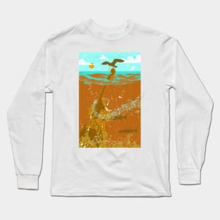 SINKING CELLO Long Sleeve T-Shirt